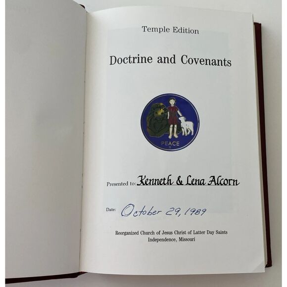 Doctrine and Covenants -  Herald Temple Edition 1978-With Box - Picture 6 of 16